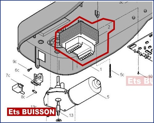 CAME VER V600 Transformateur 119RIR197 (2)