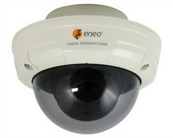 D�me VKCD-1312 couleur 1/3" avec objectif 3,8mm 12VDC 380TVL