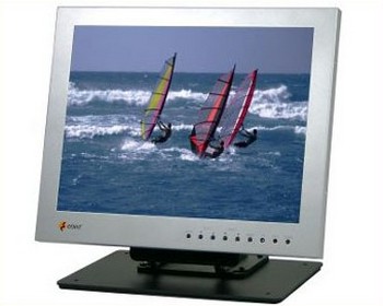 Moniteur VMC-15LCD-CM LCD 15" (38,1cm), 12V/230V, avec support