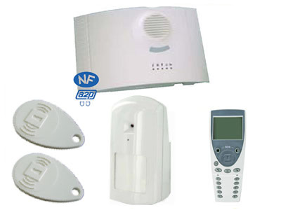 Honeywell - Kit d'alarme radio Domonial avec transmetteur GSM