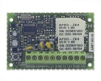 Module d�expansion de 4 zones pour centrale Paradox