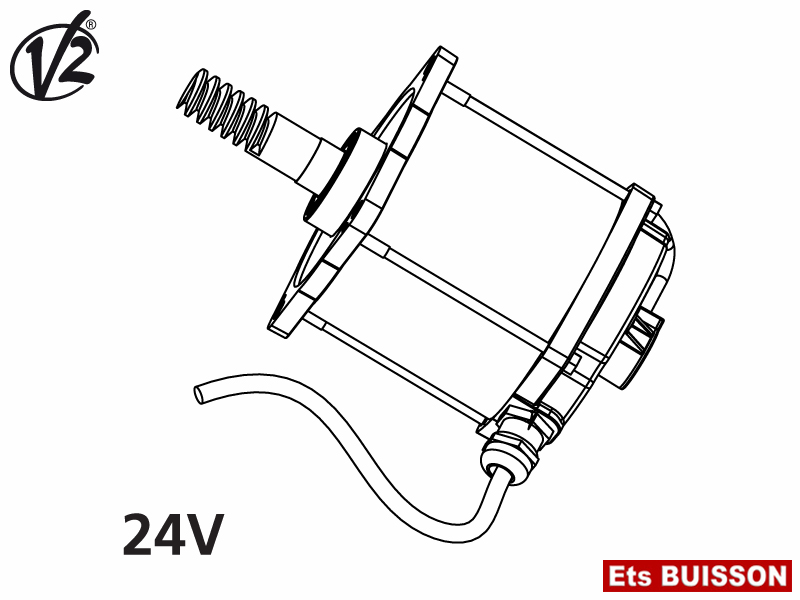 V2 - VULCAN - Groupe moteur 24V Réf. 172245