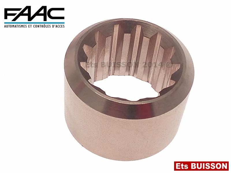 Faac 750/760 - Bague cannelée 13 dents 7309095 Faac 750/760 - Bague cannelée 13 dents 7309095
