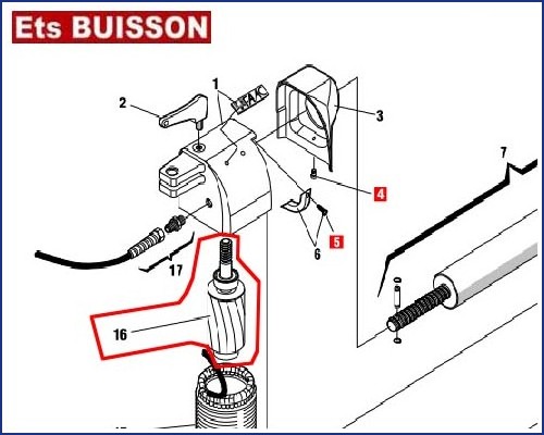 FAAC 412 - Rotor N°16 Référence 746028