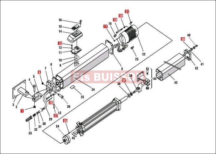 Pièces détachées pour
FAAC 400 CBACL vue N°1