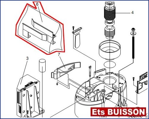 BENINCA MS4-RI - Blister N°6 Ref 9686083