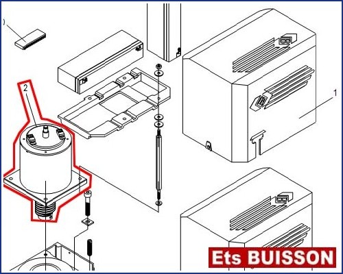 BENINCA RI.624 - Moteur N°2 Ref 9686100