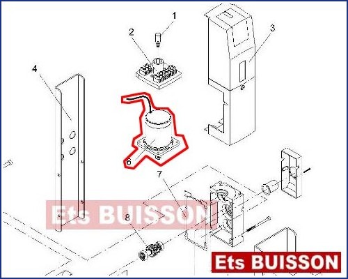 BENINCA AU.9624 - Moteur N°6 Ref 9686179