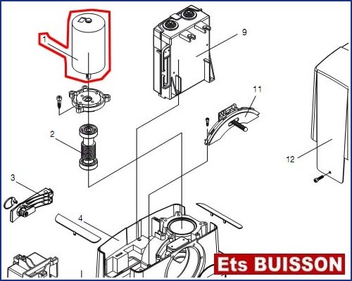 BENINCA BULL 624 - Moteur N°1 Ref 9686477