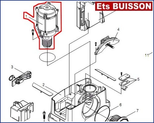 BENINCA BULL 5M - Moteur N°1 Ref 9686445