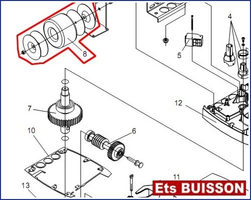 BENINCA MB24/MBE24 - Transformateur N°8 Ref 9686812