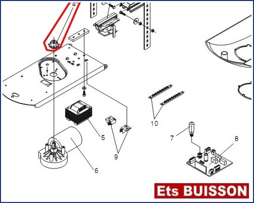 BENINCA KEN - Engrenage N°4 Ref 9686919