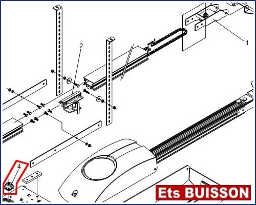 BENINCA KEN3 - Engrenage N°4 Ref 9686919