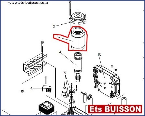 BENINCA MB/MBE - Stator N°3 Ref 9686932