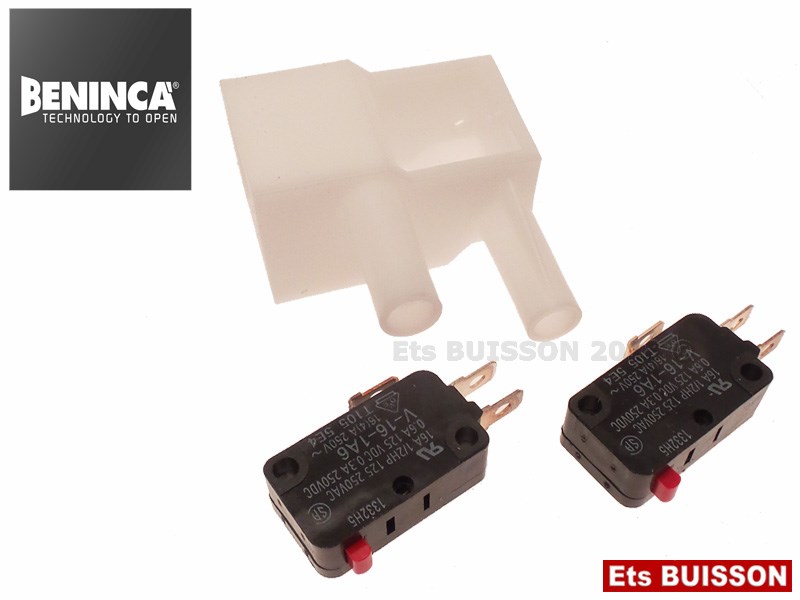 BENINCA MB/MBE - Micro-interrupteur N°6 Ref 9686935 BENINCA MB/MBE - Micro-interrupteur N°6 Ref 9686935