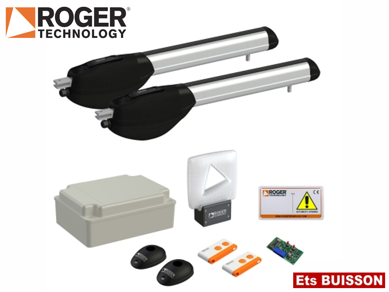 Kit de motorisation complet pour portail 2 vantaux Kit de motorisation complet pour portail 2 vantaux
