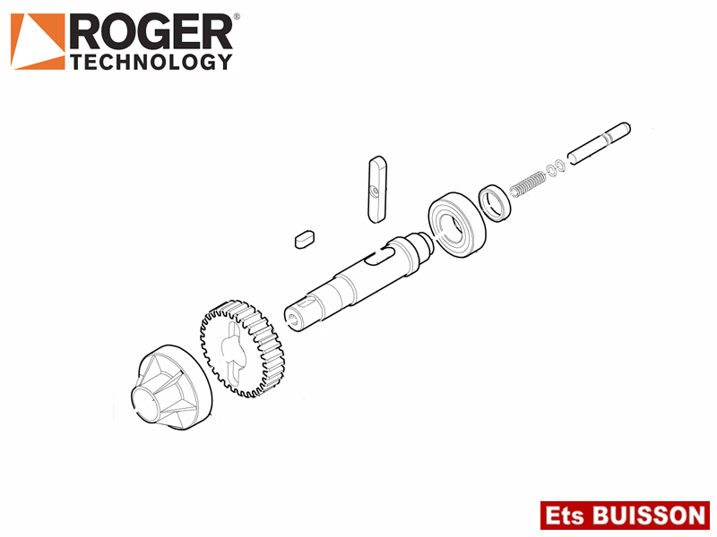 Roger Technology - R30 - Arbre lent Roger Technology - R30 - Arbre lent