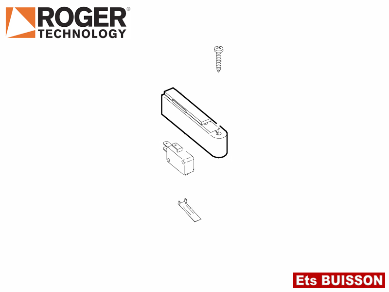 Roger Technology - R30 - Ensemble de fin de course Roger Technology - R30 - Ensemble de fin de course