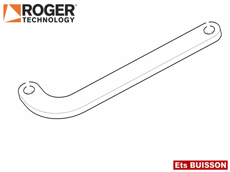 Roger Technology - R23 - Bras courbé court