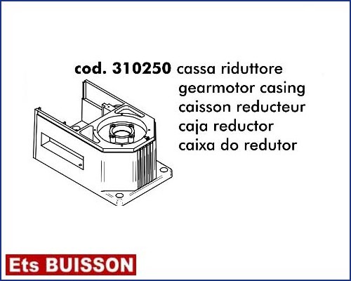 DEA Gulliver - Caisson réducteur référence 310250