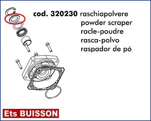 DEA Oli 600 - Racle - poudre référence 320230