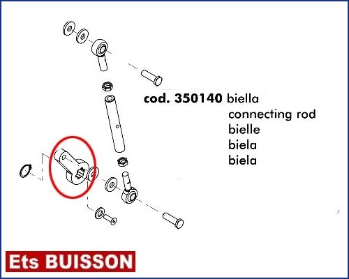 DEA Pass - Bielle référence 350140