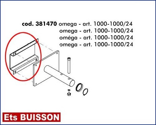 DEA Stop - Oméga - art. 1000-1000/24 référence 381470