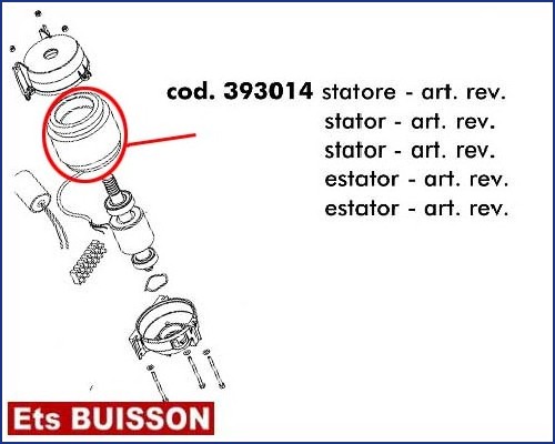 DEA Look - Stator - art. rev. référence 393014