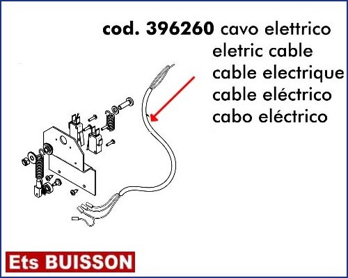 DEA Gulliver - Câble électrique référence 396260