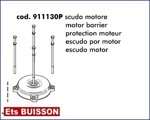 DEA LIVI 400 - Protection moteur référence 911130P