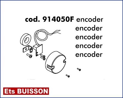 DEA LIVI 400/800 - Encodeur référence 914050F