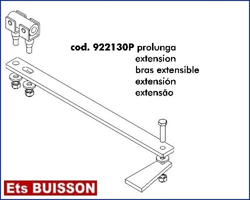 DEA Wing 302 - Bras extensible référence 922130P