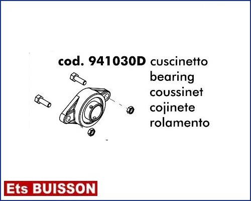DEA Stop - Roulement référence 941030D