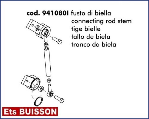 DEA Stop - Tige bielle référence 941080I