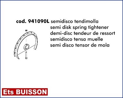 DEA Stop - Demi-disc tendeur de ressort référence 941090L