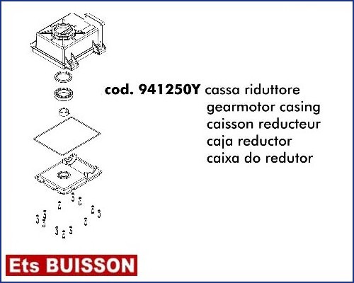 DEA Stop - Caisson réducteur référence 941250Y