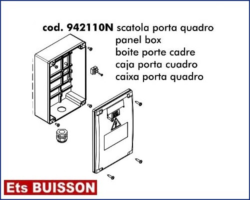 DEA Pass - Boîte porte cadre référence 942110N