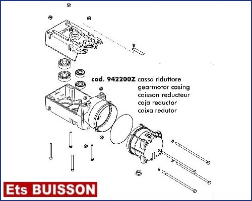 DEA Pass-Will - Caisson réducteur ref 942200Z