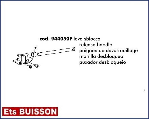 DEA Pass - Poignée de déverrouillage référence 944050F