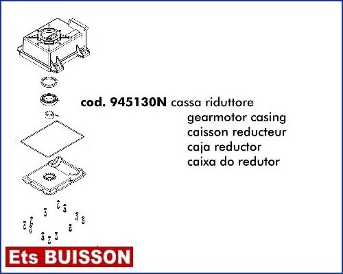 DEA Stop - Caisson réducteur référence 945130N