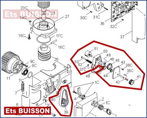 CAME BK-E Encodeur 119RIBK022