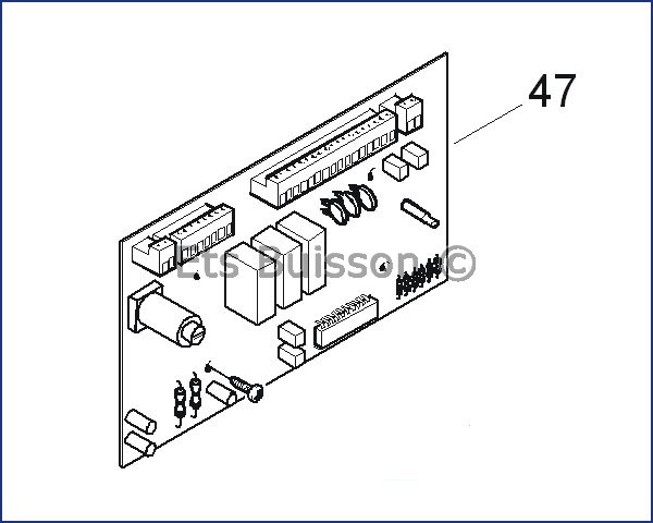 CAME BX246 Carte électronique 3199ZD2