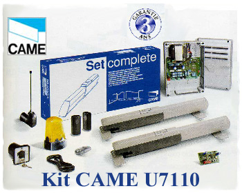 Kit motorisation portail Came ATI U7110 pour 2 vantaux X 5m Kit motorisation portail Came ATI U7110 pour 2 vantaux X 5m