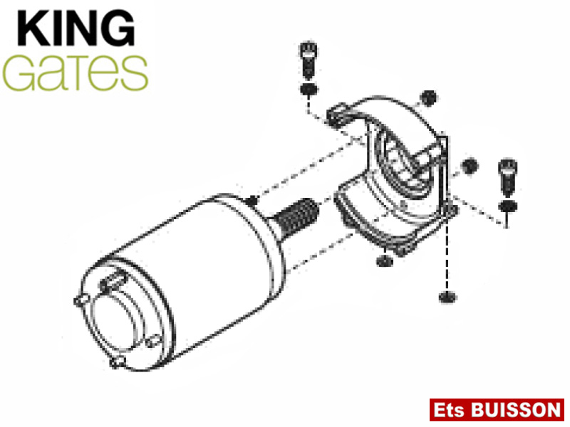 King Gates - JET - Moteur 24 volts - Ref 904010000-172961