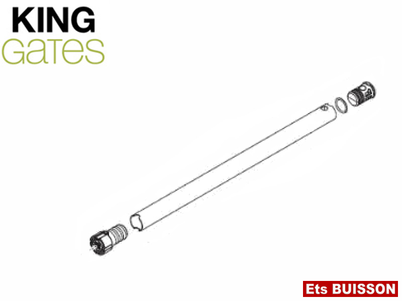 King Gates - LINEAR 24V - Ensemble de pièces 24/400 907040000