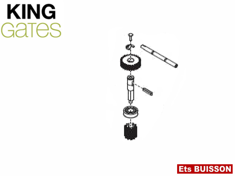 King Gates - MINIMODUS - Groupe de transmission - Ref 909020000-